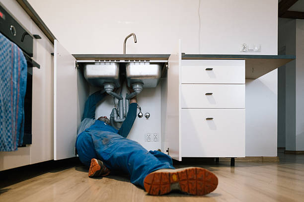 Professional Plumbing technician working in Julian, NC